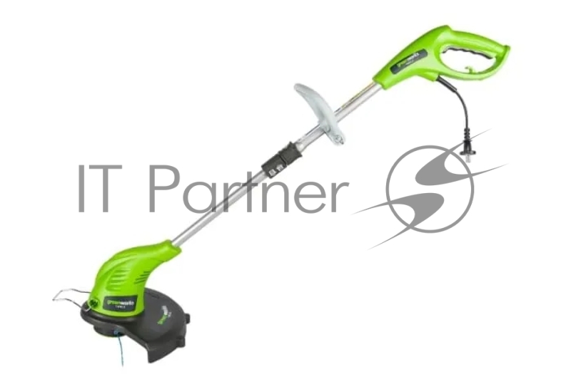 Триммер электро GREENWORKS 21217 нижний двигатель 500Вт леска 1.6мм 33см