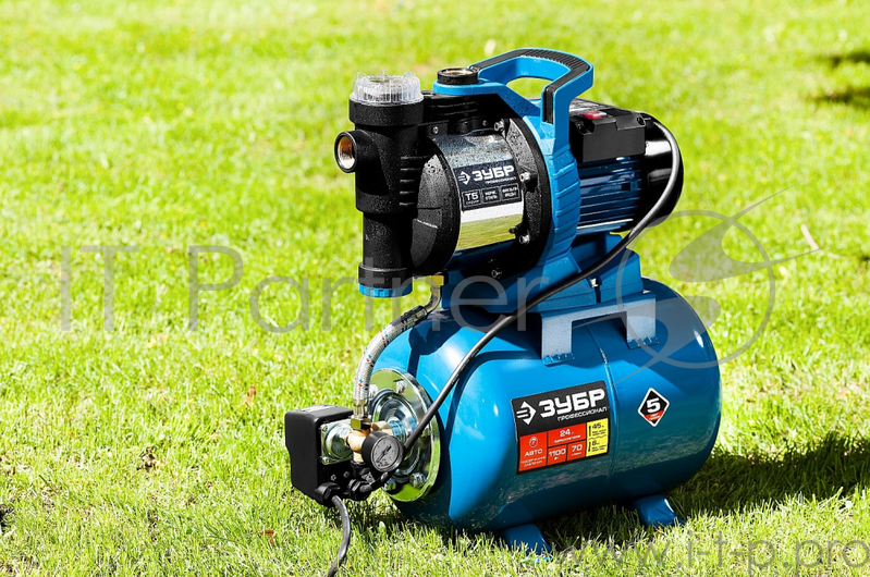 Насосная станция напорный Зубр НАС-Т5-1100-С 1100Вт 4200л/час