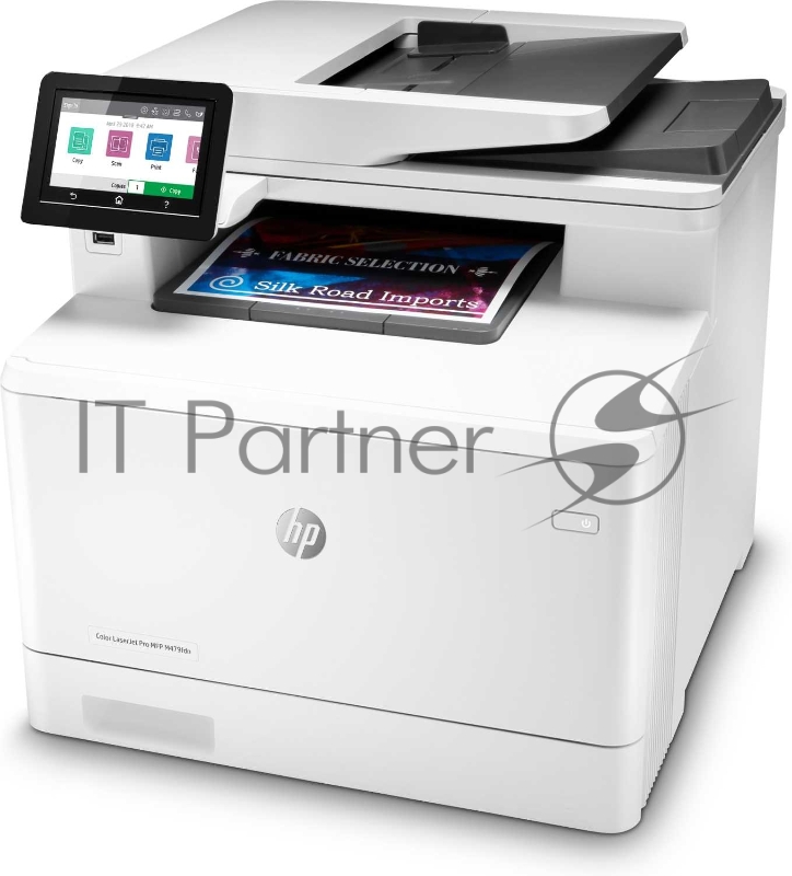 МФУ лазерный, принтер/сканер/копир, HP Color LaserJet Pro M479fdn (W1A79A) A4 Duplex, Net, WiFi белый/черный