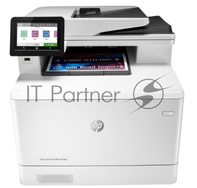 МФУ лазерный, принтер/сканер/копир, HP Color LaserJet Pro M479fdn (W1A79A) A4 Duplex, Net, WiFi белый/черный
