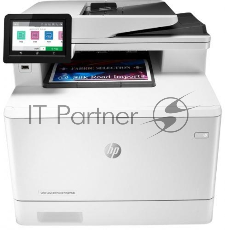 МФУ лазерный, принтер/сканер/копир, HP Color LaserJet Pro M479fdn (W1A79A) A4 Duplex, Net, WiFi белый/черный