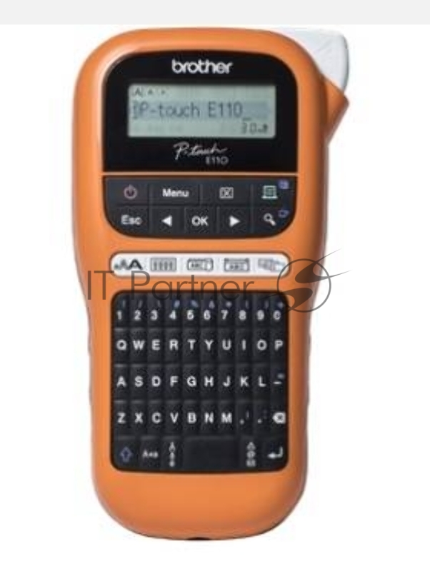 Принтер для наклеек Brother PT-E110VP + набор лент (TZE231 х 4, TZE631 х 4, TZE221 х 2)