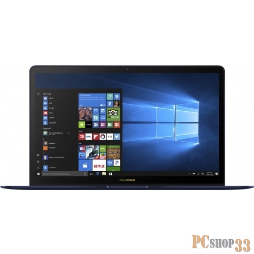 Ноутбук Asus Zenbook 3 Deluxe UX490UA-BE082R 90NB0EI1-M05080 blue 14 {FHD i7-8550U 16Gb/1Tb SSD/W10Pro}