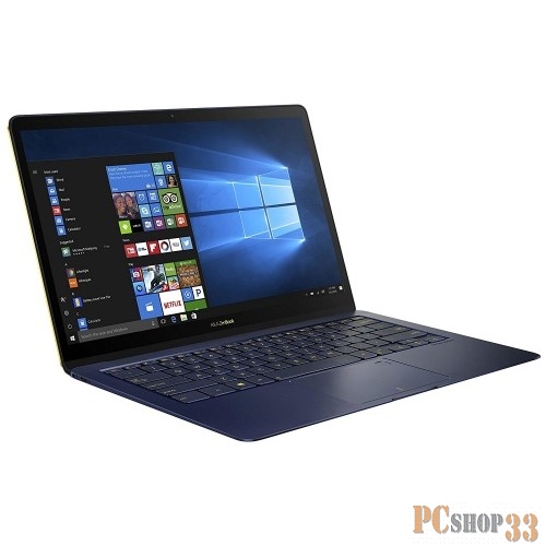 Ноутбук Asus Zenbook 3 Deluxe UX490UA-BE082R 90NB0EI1-M05080 blue 14 {FHD i7-8550U 16Gb/1Tb SSD/W10Pro}