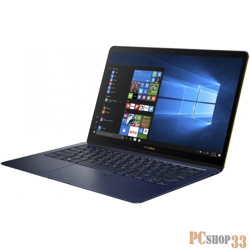 Ноутбук Asus Zenbook 3 Deluxe UX490UA-BE082R 90NB0EI1-M05080 blue 14 {FHD i7-8550U 16Gb/1Tb SSD/W10Pro}