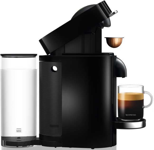 Кофемашина Delonghi Nespresso ENV155.B 1600Вт черный