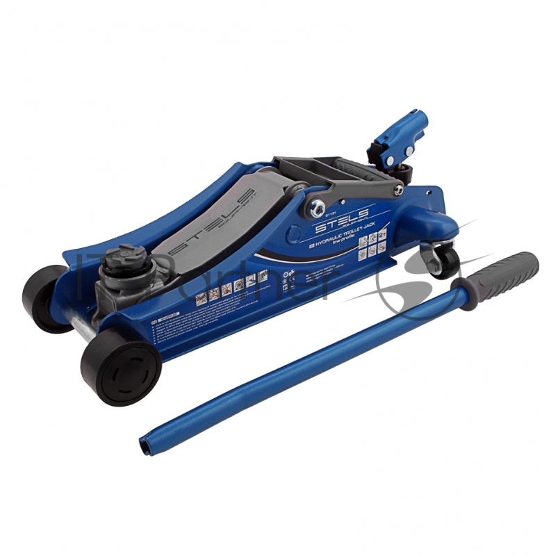 Домкрат STELS 51131 гидравлический подкатной поворотная рукоятка 2т low profile 100-350мм