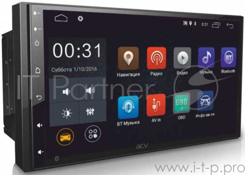 Автомагнитола ACV AD-7180 2DIN 4x50Вт