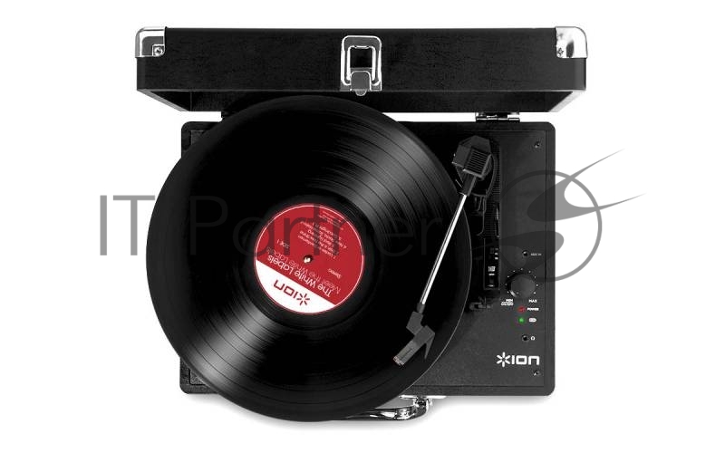 Проигрыватель винила ION Audio Motion частично автоматический черный