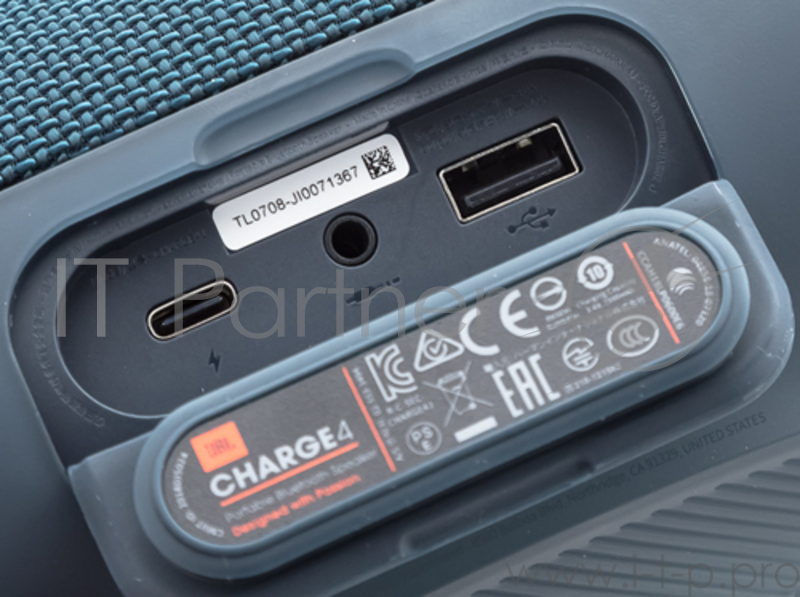 Портативная акустика JBL CHARGE4 , голубой