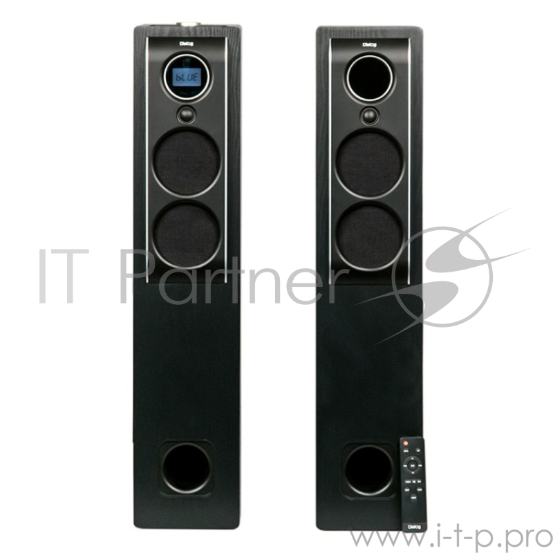 Колонки Dialog Progressive AP-2500 BLACK 2.0 (110W RMS, BT, FM, USB, DSP,Optical,Coaxial,ДУ)