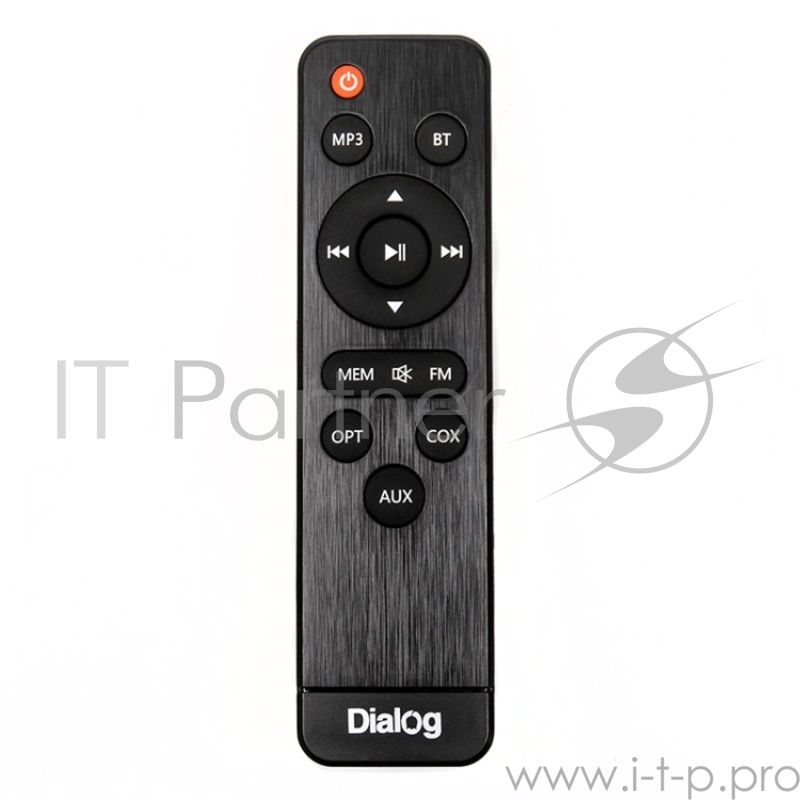 Колонки Dialog Progressive AP-2500 BLACK 2.0 (110W RMS, BT, FM, USB, DSP,Optical,Coaxial,ДУ)