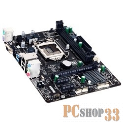 Материнская плата Gigabyte GA-H81M-S1 (v2.1/ v2.2) RTL {LGA1150, H81, 2xDDR3, PCI-E, SATA, Dsub GbLAN SATA, mATX (uATX)}