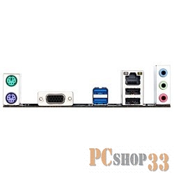 Материнская плата Gigabyte GA-H81M-S1 (v2.1/ v2.2) RTL {LGA1150, H81, 2xDDR3, PCI-E, SATA, Dsub GbLAN SATA, mATX (uATX)}