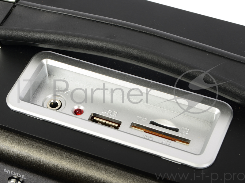 Радиоприемник HARPER HDRS-033 Встроенный MP3-плеер. Встроенный аккумулятор 1400 mAh USB, SD, microSD AUX AM 522-1620 КГц, FM 87-108 МГц, SW 5,9-18 МГц. Питание от сети 220В 50 Гц. Питание от батареек 6V, тип D (R20), 4шт. Антенна телескопическая.