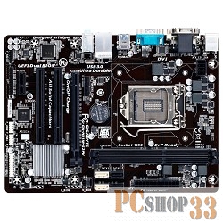 Материнская плата Gigabyte GA-H81M-S2PV (V3.0) RTL {LGA1150, H81, DDR3, PCI-E, SATAII/SATAIII, DVI, D-Sub, DP, mATX (uATX)}