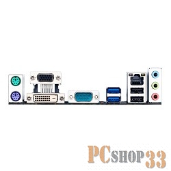 Материнская плата Gigabyte GA-H81M-S2PV (V3.0) RTL {LGA1150, H81, DDR3, PCI-E, SATAII/SATAIII, DVI, D-Sub, DP, mATX (uATX)}