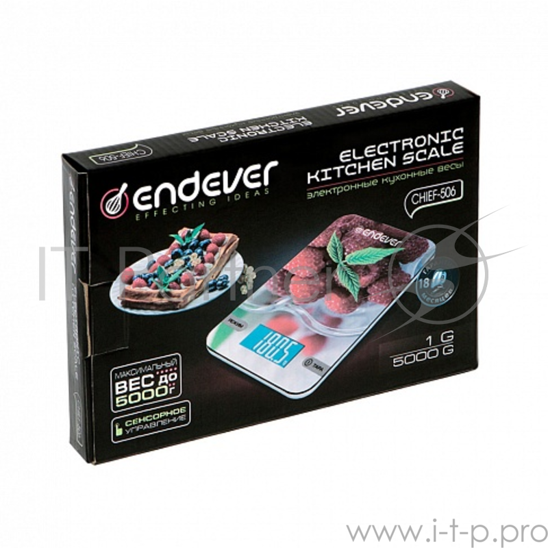 Весы кухонные Endever Chief 506