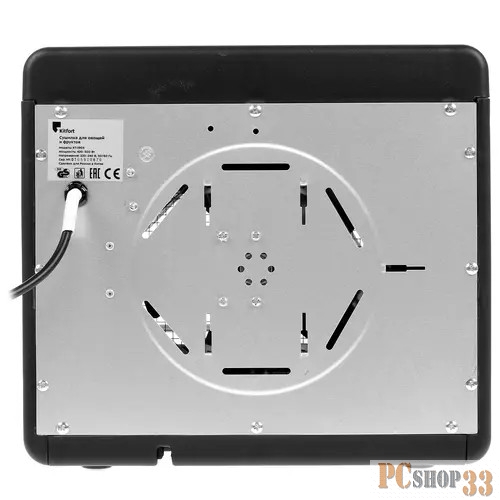 Сушка для фруктов и овощей Kitfort КТ-1905 5под. 500Вт черный