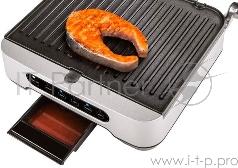 Электрогриль Scarlett SC-EG350E04 2200Вт серебристый