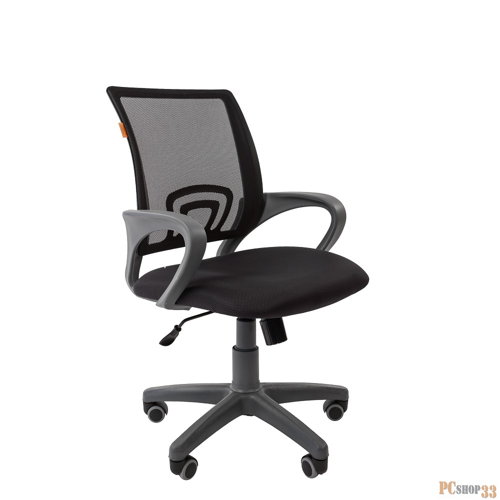 Офисные кресла Офисное кресло Chairman 696 Россия серый пластик TW-12/TW-01 черный (7020055)