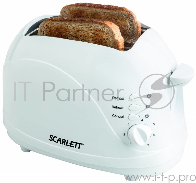 Тостер Scarlett SC-TM11006 700Вт белый