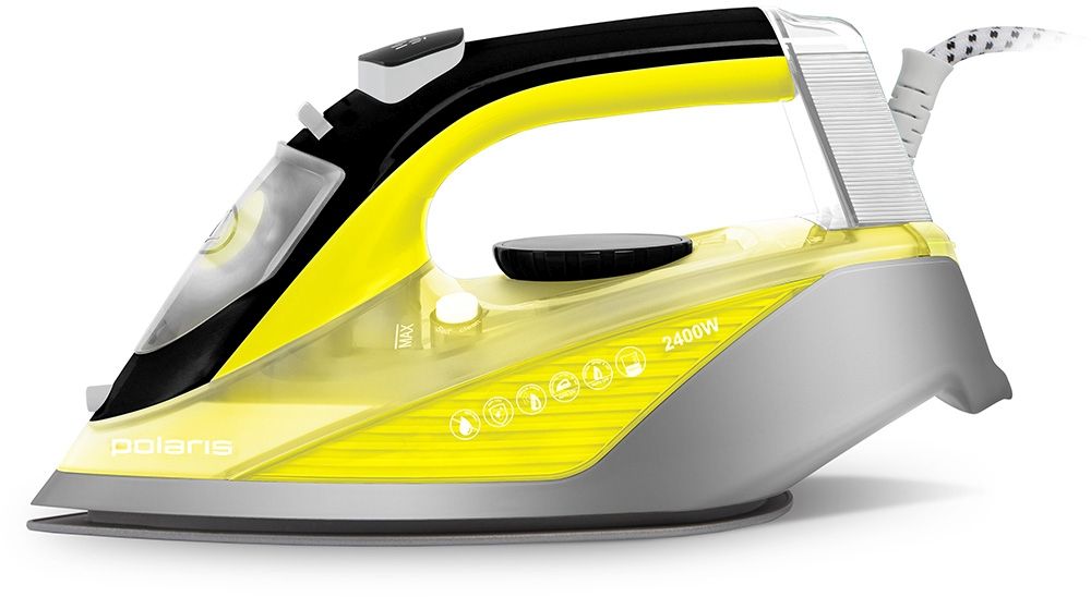 Утюг POLARIS PIR2460AK 3m желтый/серый 2400Вт