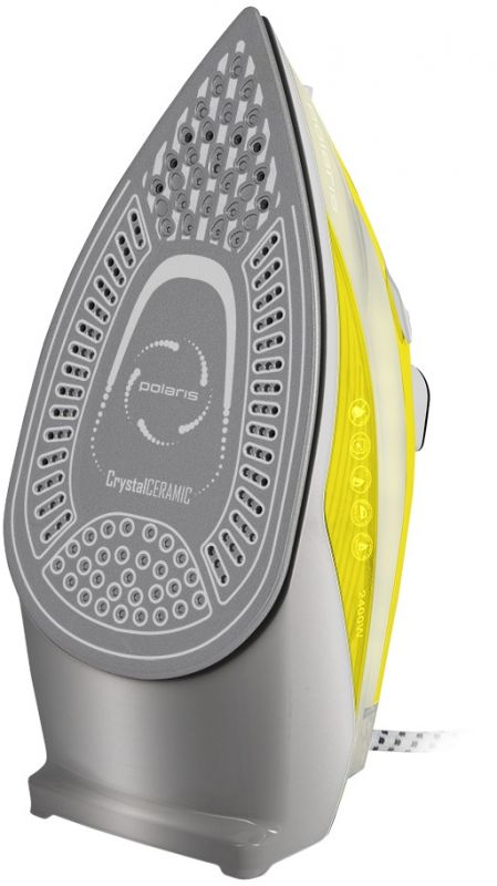 Утюг POLARIS PIR2460AK 3m желтый/серый 2400Вт