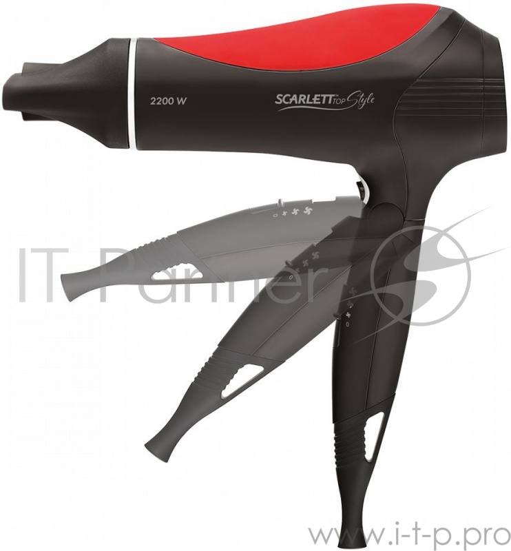 Фен Scarlett SC-HD70IT44 2000Вт черный