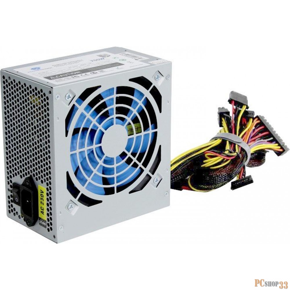 Блок питания PowerCool (ATX-700-APFC) 700W ATX (24+2x4+2x6 / 8пин, 120mm (SCP)(OVP)(OCP)(UVP)A