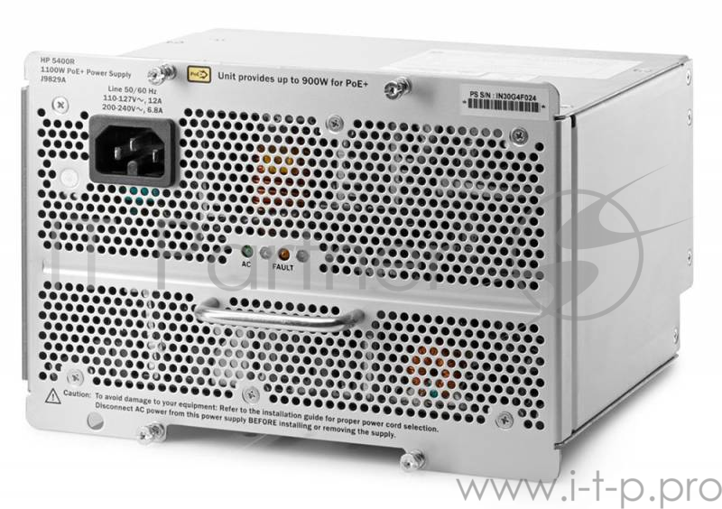 Блок питания HP J9829A 5400R 1100W PoE+ zl2