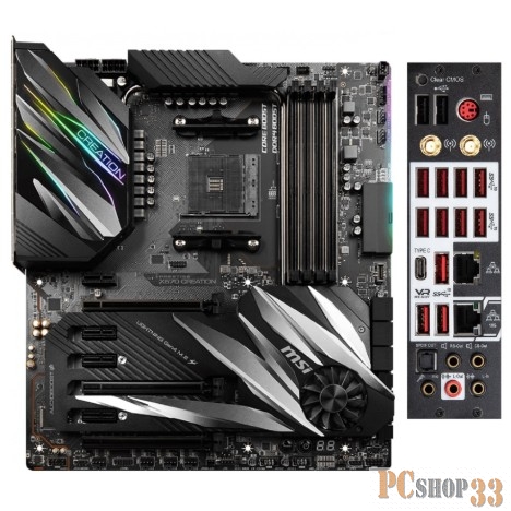 Материнская плата AMD X570 SAM4 EATX PRESTIGE X570 CREATION MSI