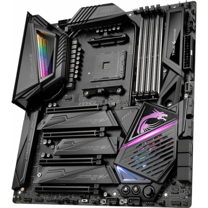 Материнская плата AMD X570 SAM4 EATX MEG X570 GODLIKE MSI