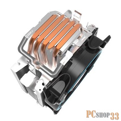 Кулер для процессоров GameMax Gamma 500 RAINBOW Кулер универсальный, Intel/AMD TDP 187W CPU