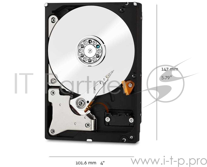 Жесткий диск SATA 12TB 6GB/S 256MB RED WD120EFAX WDC