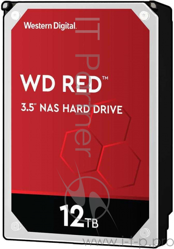Жесткий диск SATA 12TB 6GB/S 256MB RED WD120EFAX WDC