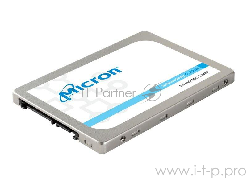 SSD накопитель Micron 1300 256GB SATA 2.5” 7mm, SATA 6 Gbit/s, Read/Write: 530 MB/s / 520 MB/s, Random Read/Write IOPS 58K/87K TBW 180