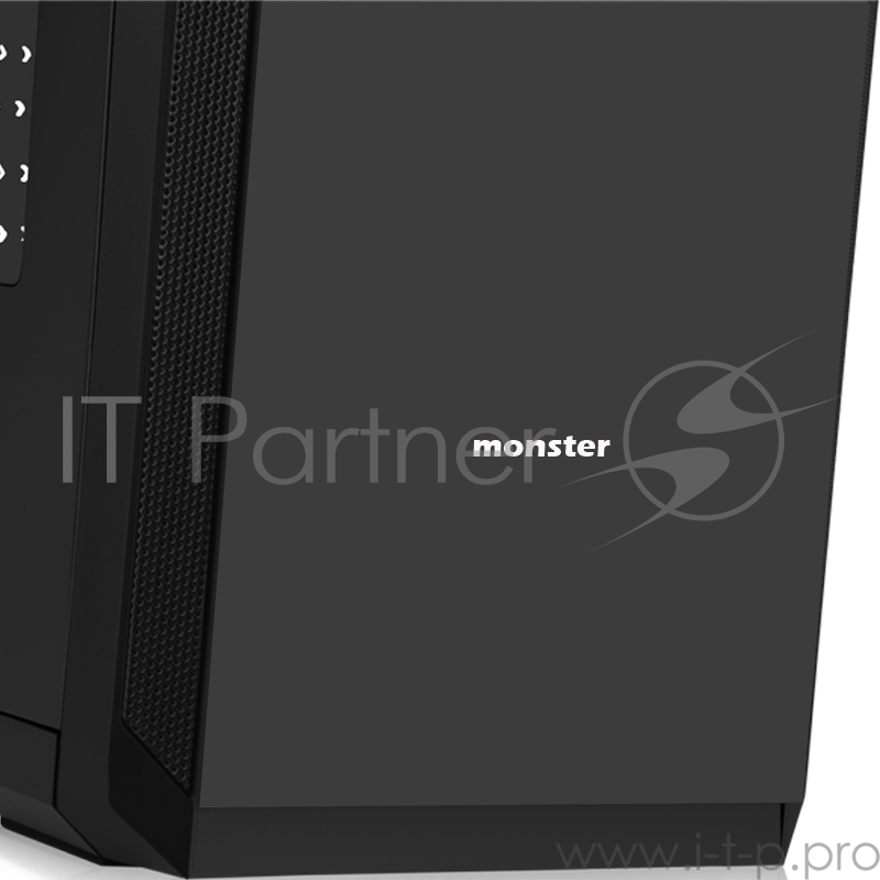 Корпус 3Cott MONSTER II , ATX, без БП, игровой, 1x USB 3.0, 2x USB 2.0, окно, (Г)455 * (Ш) 205 * (В) 482 мм, 0.7 мм