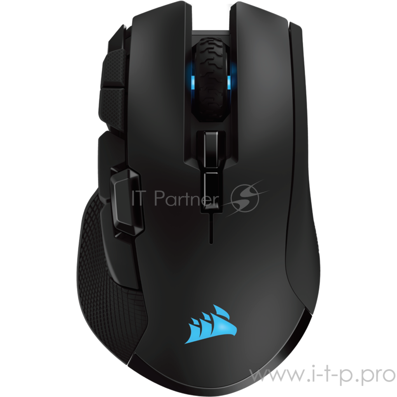 Мышь игровая Corsair Gaming™ IRONCLAW RGB WIRELESS, Rechargeable Gaming Mouse with SLISPSTREAM WIRELESS Technology, Black, Backlit RGB LED, 18000 DPI, Optical (EU version) Corsair Gaming™ IRONCLAW RGB WIRELESS, Rechargeable Gaming Mouse with SLISPSTR