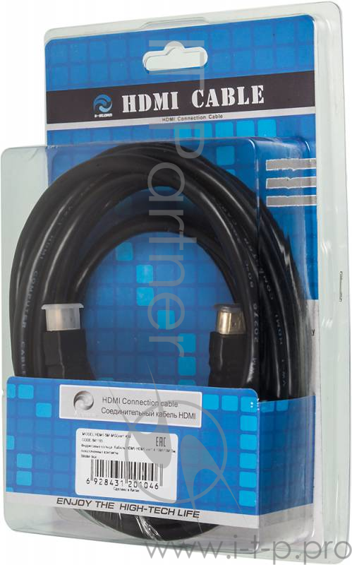 Кабель-соединительный аудио-видео Ningbo HDMI-5M-MG HDMI (m)/HDMI (m) 5м. феррит.кольца Позолоченные контакты черный (HDMI-5M-MG(VER1.4)BL)