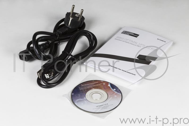 Источник бесперебойного питания IRBIS UPS Optimal 1500VA/1200W, LCD, 2 Schuko outlets, 1xC13 outlet, USB, SNMP Slot, Tower