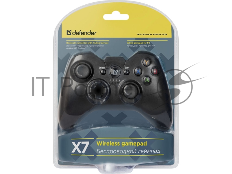Беспроводной геймпад Defender X7 USB ,Bluetooth, Android, Li-Ion