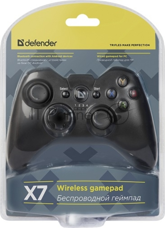 Беспроводной геймпад Defender X7 USB ,Bluetooth, Android, Li-Ion