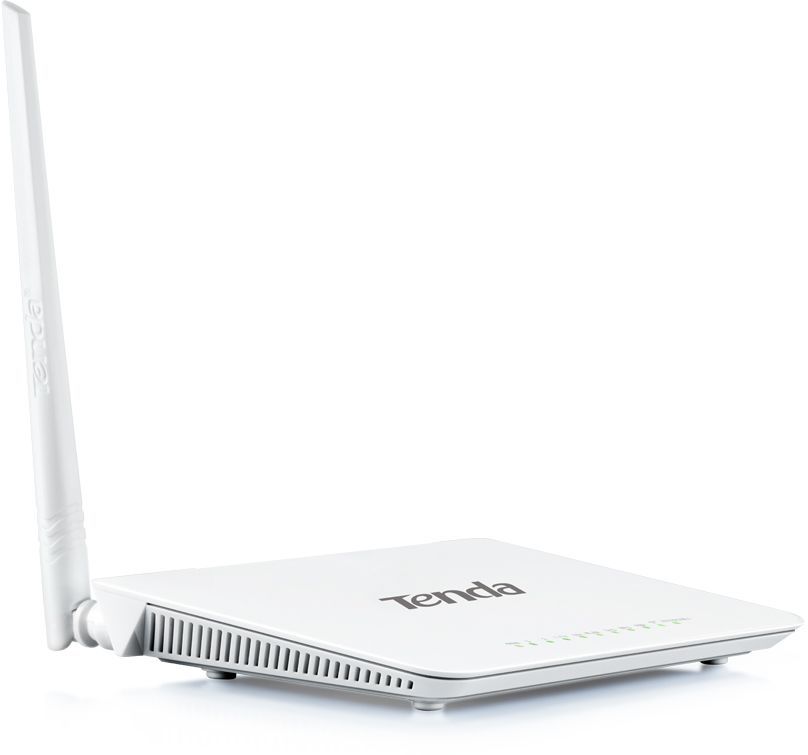 Сетевое оборудование TENDA D151 (v2.0) xDSL маршрутизатор, ADSL2+ 802.11n, до 150Мбит/c, 4х100Мбит/с, несъемная антенна