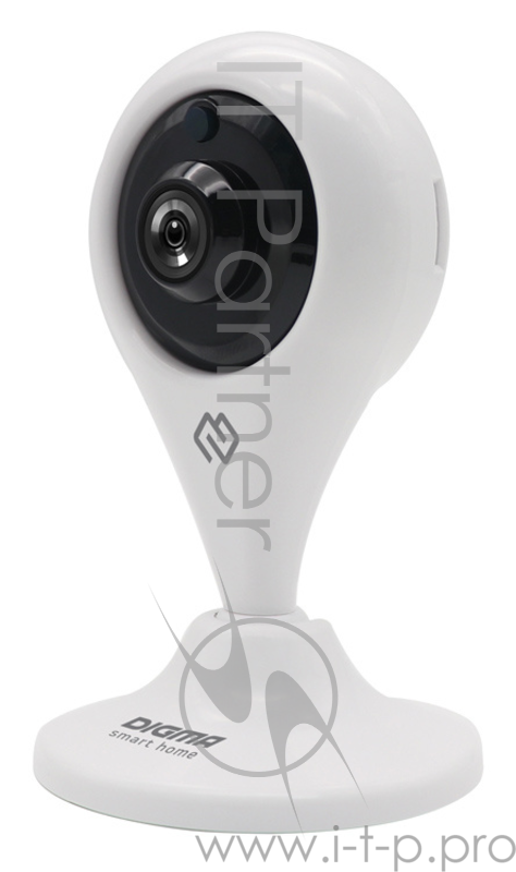 Видеокамера IP Digma DiVision 300 3.6-3.6мм цветная корп.:белый/черный