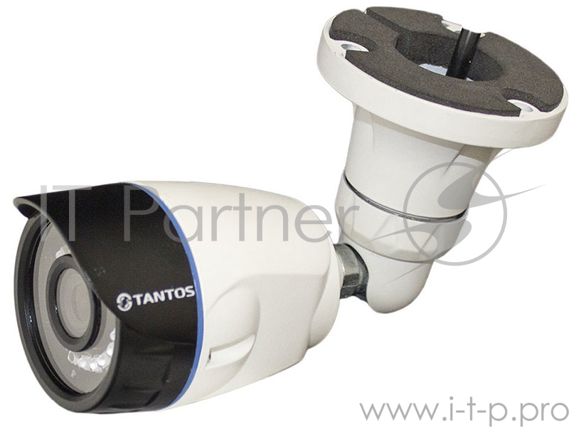 Камера TANTOS TSc-Pecof24 (3.6) Цилиндрическая универсальная видеокамера 4 в1 (AHD, TVI, CVI, CVBS) 1080p с функцией «День/Ночь», 1/2.7