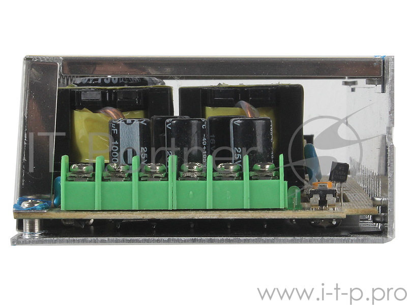 Блок питания ORIENT PB-40U3, OUTPUT: 12V DC 20A, стабилизированный, защита от КЗ и перегрузки (Imax~21.5A), регулятор напряжения, 3 выхода, металличес