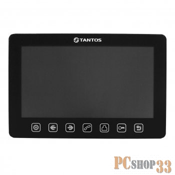 Монитор видеодомофона Tantos Amelie Slim (Black), цв., TFT LCD 7