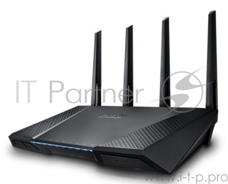 Сетевое оборудование ASUS RT-AC87U Двухдиапазонный маршрутизатор стандарта Wi-Fi 802.11ac (до 2334 Мбит / с) с портами Gigabit Ethernet