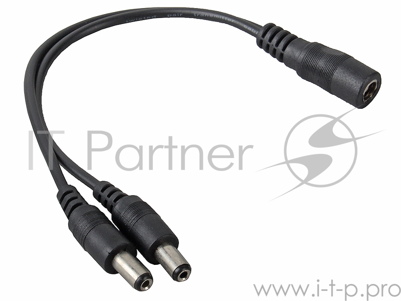 Разветвитель Orient питания для камер видеонаблюдения DC-2P 1пит.-->2пит., oem